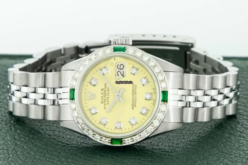 Terrific Replica Rolex Lady-datejust 6917 Caliber 2030 Automatic Movement 26mm Steel Case Womens Watch - Image 6
