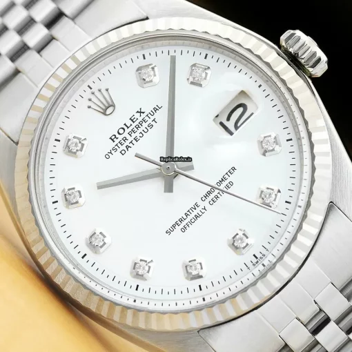 Terrific Fake Rolex Datejust 1601 Caliber 1570 Automatic Movement 36mm Steel Case Mens/unisex Watch