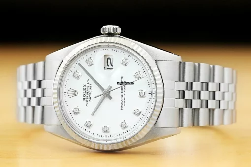 Terrific Fake Rolex Datejust 1601 Caliber 1570 Automatic Movement 36mm Steel Case Mens/unisex Watch - Image 3