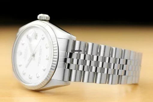 Terrific Fake Rolex Datejust 1601 Caliber 1570 Automatic Movement 36mm Steel Case Mens/unisex Watch - Image 4