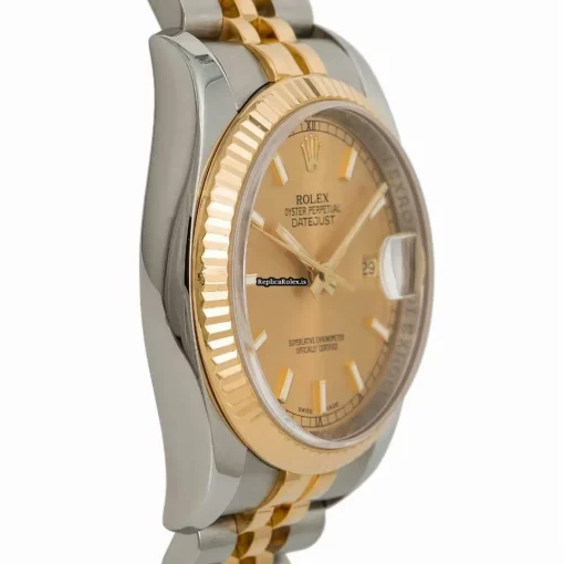 Defect Imitation Rolex Datejust 116233 Automatic Movement 38mm Steel Case Mens/unisex Watch - Image 3