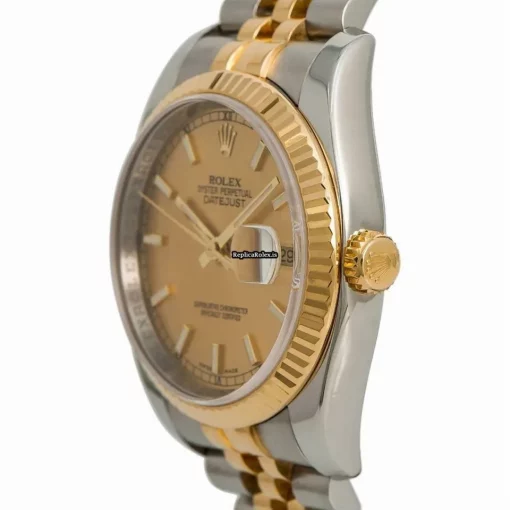 Defect Imitation Rolex Datejust 116233 Automatic Movement 38mm Steel Case Mens/unisex Watch - Image 5