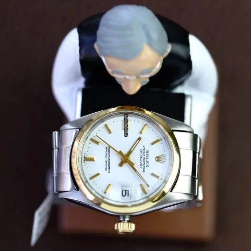 Durable Replica Rolex Datejust 6827 Caliber 2135 Automatic Movement 31mm Yellow Gold Case Watch - Image 4