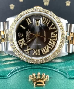 Offering Replica Rolex Datejust 16013 Caliber 3035 Automatic Movement 36mm Gold/steel Case Mens/unisex Watch