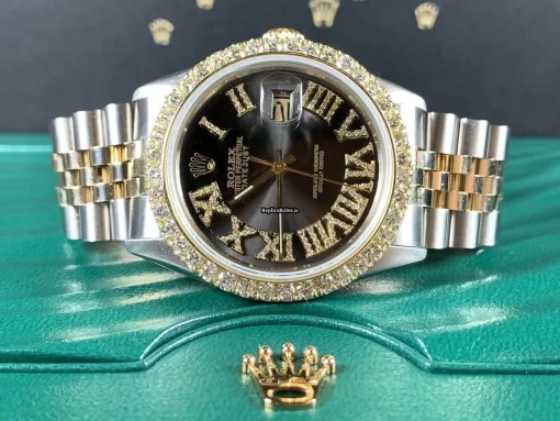 Offering Replica Rolex Datejust 16013 Caliber 3035 Automatic Movement 36mm Gold/steel Case Mens/unisex Watch