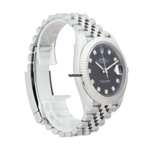 Amazing Fake Rolex Datejust 126334 Caliber 3235 Automatic Movement 41mm Steel Case Mens/unisex Watch - Image 6