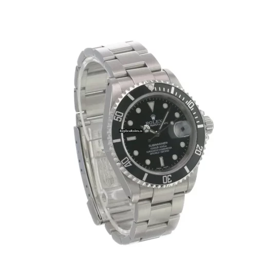 Neat Replica Rolex Submariner Date 16610 Caliber 3135 Automatic Movement 40mm Steel Case Mens/unisex Watch - Image 8