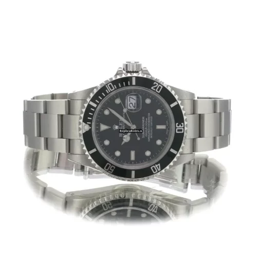 Neat Replica Rolex Submariner Date 16610 Caliber 3135 Automatic Movement 40mm Steel Case Mens/unisex Watch - Image 9