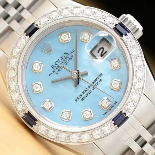 Stylish Replica Rolex Lady-datejust 69174 Caliber 2135 Automatic Movement 26mm Steel Case Womens Watch