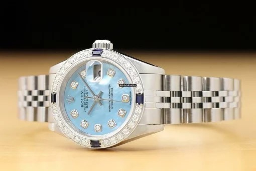 Stylish Replica Rolex Lady-datejust 69174 Caliber 2135 Automatic Movement 26mm Steel Case Womens Watch - Image 2