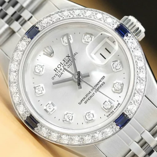 Fantastic Fake Rolex Lady-datejust 69174 Caliber 2135 Automatic Movement 26mm Steel Case Womens Watch