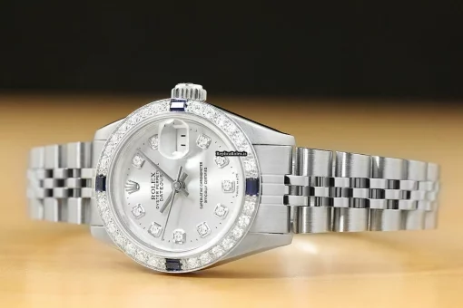 Fantastic Fake Rolex Lady-datejust 69174 Caliber 2135 Automatic Movement 26mm Steel Case Womens Watch - Image 2