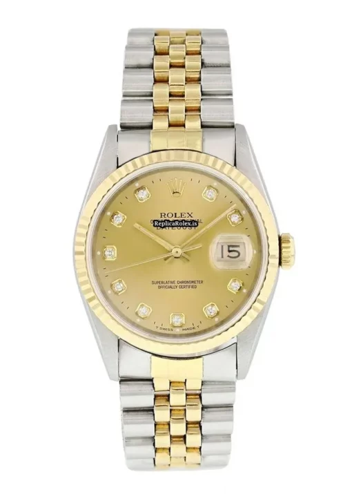 Epic Replica Rolex Datejust 16233 Caliber 3135 Automatic Movement 36mm Steel Case Mens/unisex Watch