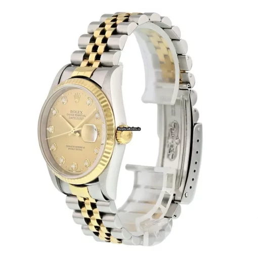 Epic Replica Rolex Datejust 16233 Caliber 3135 Automatic Movement 36mm Steel Case Mens/unisex Watch - Image 2