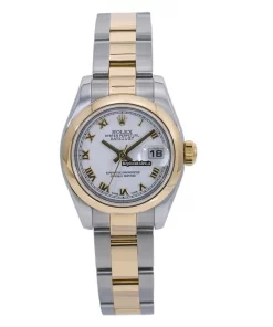 Fabulous Fake Rolex Lady-datejust 179163 Automatic Movement 26mm Steel Case Womens Watch