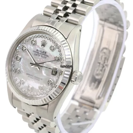 1:1 Fake Rolex Datejust Caliber 3035 Automatic Movement 36mm Steel Case Mens/unisex Watch - Image 4