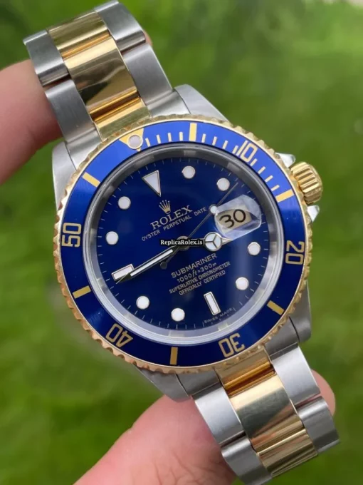 Reliable Replica Rolex Submariner Date 16613 Caliber 3135 Automatic Movement 40mm Gold/steel Case Mens/unisex Watch