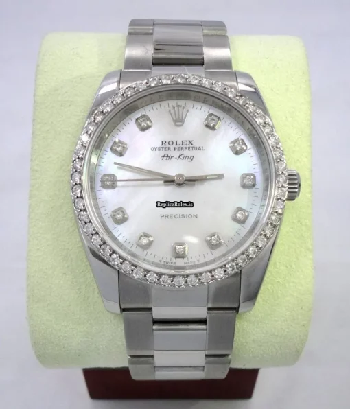 Mind-boggling Replica Rolex Air King 114200 Automatic Movement 34mm Steel Case Watch