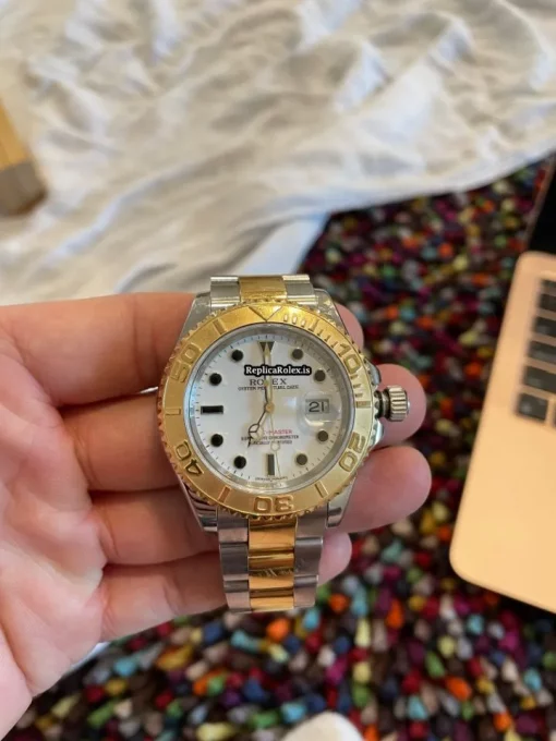 Mind-boggling Replica Rolex Yacht-master 40 16623 Caliber 3135 Automatic Movement 40mm Gold/steel Case Mens/unisex Watch - Image 7