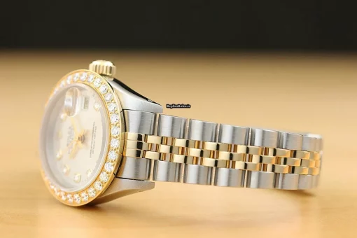 Top Replica Rolex Lady-datejust 69173 Caliber 2135 Automatic Movement 26mm Steel Case Womens Watch - Image 4