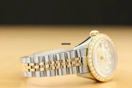 Top Replica Rolex Lady-datejust 69173 Caliber 2135 Automatic Movement 26mm Steel Case Womens Watch - Image 7