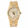1:1 Clone Rolex Day-date Oysterquartz 19018 Quartz Movement 36mm Yellow Gold Case Mens/unisex Watch