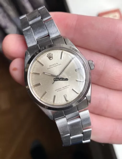 Fabulous Replicas Rolex Oyster Perpetual 34 1002 Caliber 1570 Automatic Movement 34mm Steel Case Mens/unisex Watch