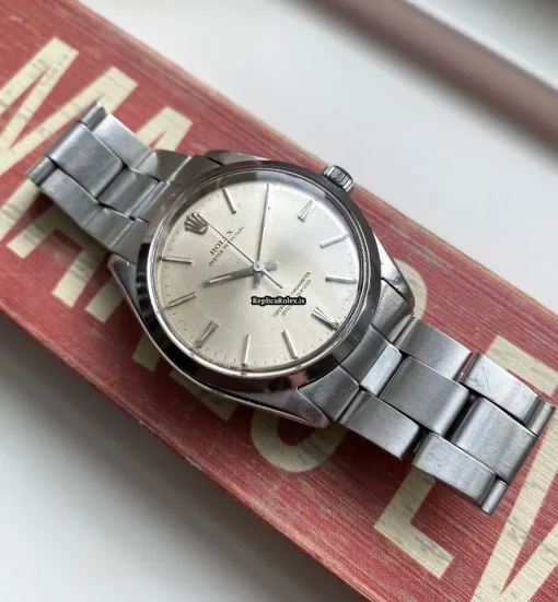 Fabulous Replicas Rolex Oyster Perpetual 34 1002 Caliber 1570 Automatic Movement 34mm Steel Case Mens/unisex Watch - Image 2