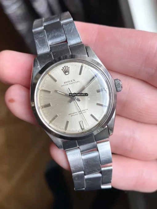 Fabulous Replicas Rolex Oyster Perpetual 34 1002 Caliber 1570 Automatic Movement 34mm Steel Case Mens/unisex Watch - Image 5