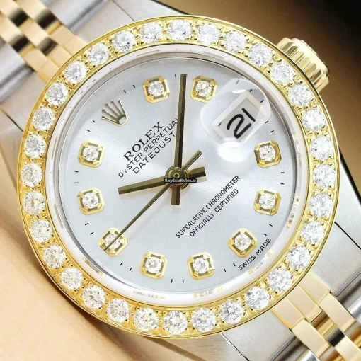 Luxury Replicas Rolex Lady-datejust 6917 Caliber 2030 Automatic Movement 26mm Steel Case Womens Watch