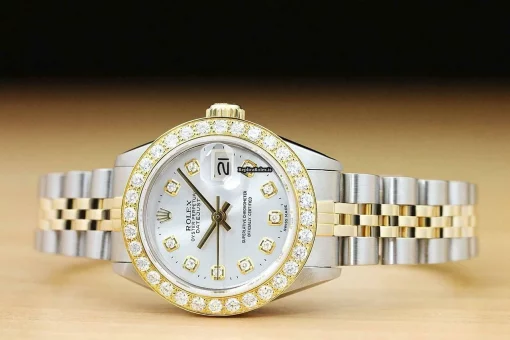 Luxury Replicas Rolex Lady-datejust 6917 Caliber 2030 Automatic Movement 26mm Steel Case Womens Watch - Image 3