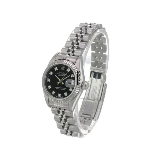 Top Replica Rolex Lady-datejust 69174 Caliber 2135 Automatic Movement 26mm Steel Case Womens Watch - Image 6