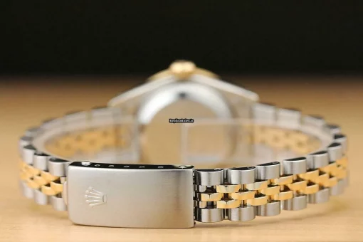 Luxury Fake Rolex Lady-datejust 69173 Caliber 2135 Automatic Movement 26mm Steel Case Womens Watch - Image 6