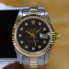 Inexpensive Fake Rolex Lady-datejust 69173 Caliber 2135 Automatic Movement 26mm Gold/steel Case Womens Watch