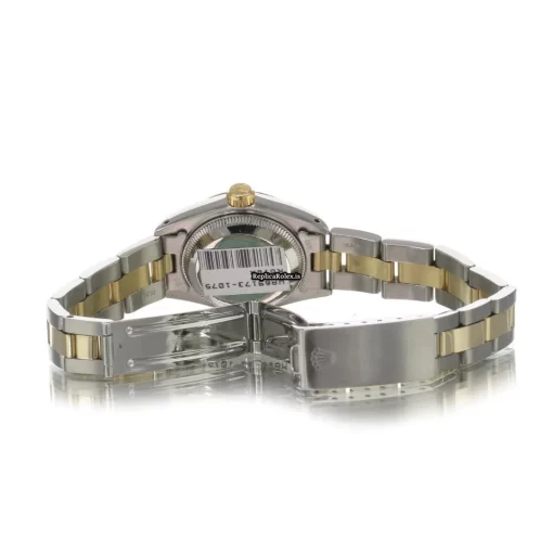 Inexpensive Fake Rolex Lady-datejust 69173 Caliber 2135 Automatic Movement 26mm Gold/steel Case Womens Watch - Image 15