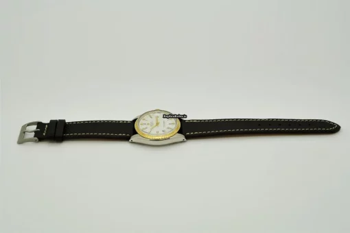 Fabulous Replica Rolex Oyster Perpetual Date 1505 Caliber 1570 Automatic Movement 34mm Gold/steel Case Mens/unisex Watch - Image 4