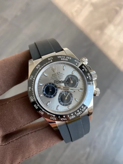 Remarkable Copy Rolex Daytona 116519ln Caliber 4130 Automatic Movement 40mm White Gold Case Mens/unisex Watch