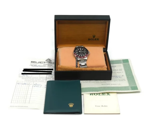Marvellous Fake Rolex Gmt-master 1675 Caliber 1570 Automatic Movement 40mm Steel Case Mens/unisex Watch - Image 4
