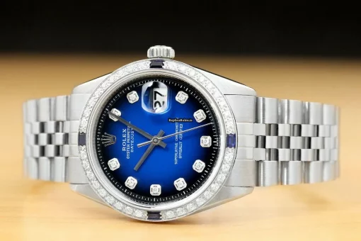 Exquisite Replica Rolex Datejust 1601 Caliber 1570 Automatic Movement 36mm Steel Case Mens/unisex Watch - Image 3