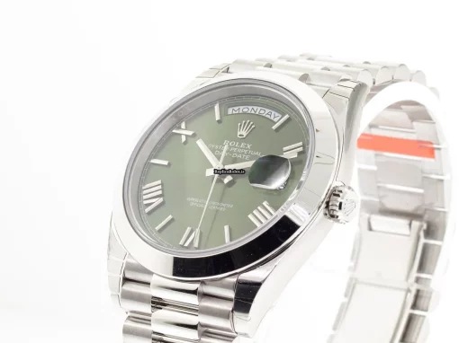 Fabulous Fake Rolex Day-date 40 228206 Caliber 3255 Automatic Movement 40mm Platinum Case Mens/unisex Watch - Image 2