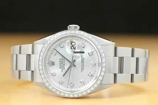 Superior Fake Rolex Datejust 1601 Caliber 1570 Automatic Movement 36mm Steel Case Mens/unisex Watch - Image 3