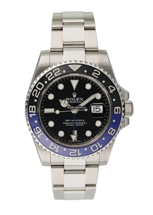 Perfect Fake Rolex Gmt-master II 116710 Caliber 3285 Automatic Movement 40mm Steel Case Mens/unisex Watch - Image 2