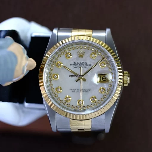 Best Replica Rolex Datejust 16233 Caliber 3135 Automatic Movement 36mm Gold/steel Case Mens/unisex Watch