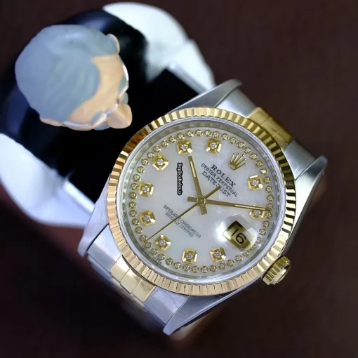 Best Replica Rolex Datejust 16233 Caliber 3135 Automatic Movement 36mm Gold/steel Case Mens/unisex Watch - Image 2