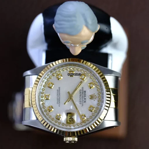Best Replica Rolex Datejust 16233 Caliber 3135 Automatic Movement 36mm Gold/steel Case Mens/unisex Watch - Image 3
