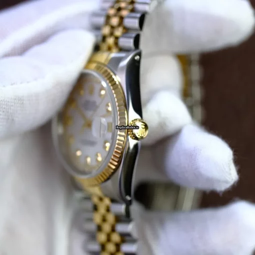 Best Replica Rolex Datejust 16233 Caliber 3135 Automatic Movement 36mm Gold/steel Case Mens/unisex Watch - Image 6