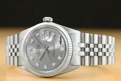 Fabulous Replica Rolex Datejust 1601 Caliber 1570 Automatic Movement 36mm Steel Case Mens/unisex Watch - Image 2