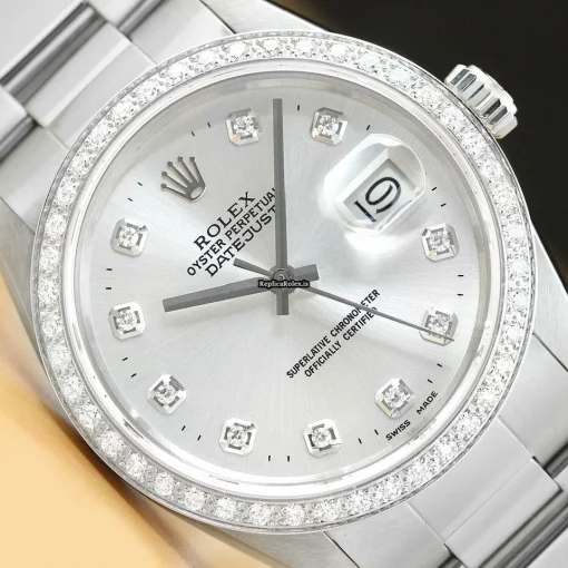 Lovely Fake Rolex Datejust 16014 Caliber 3035 Automatic Movement 36mm Steel Case Mens/unisex Watch