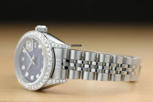 Attractive Replica Rolex Lady-datejust 6917 Caliber 2030 Automatic Movement 26mm Steel Case Womens Watch - Image 4