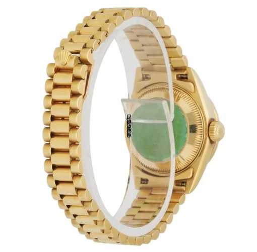 Superb Replicas Rolex Lady-datejust 69138 Automatic Movement 26mm Yellow Gold Case Womens Watch - Image 4